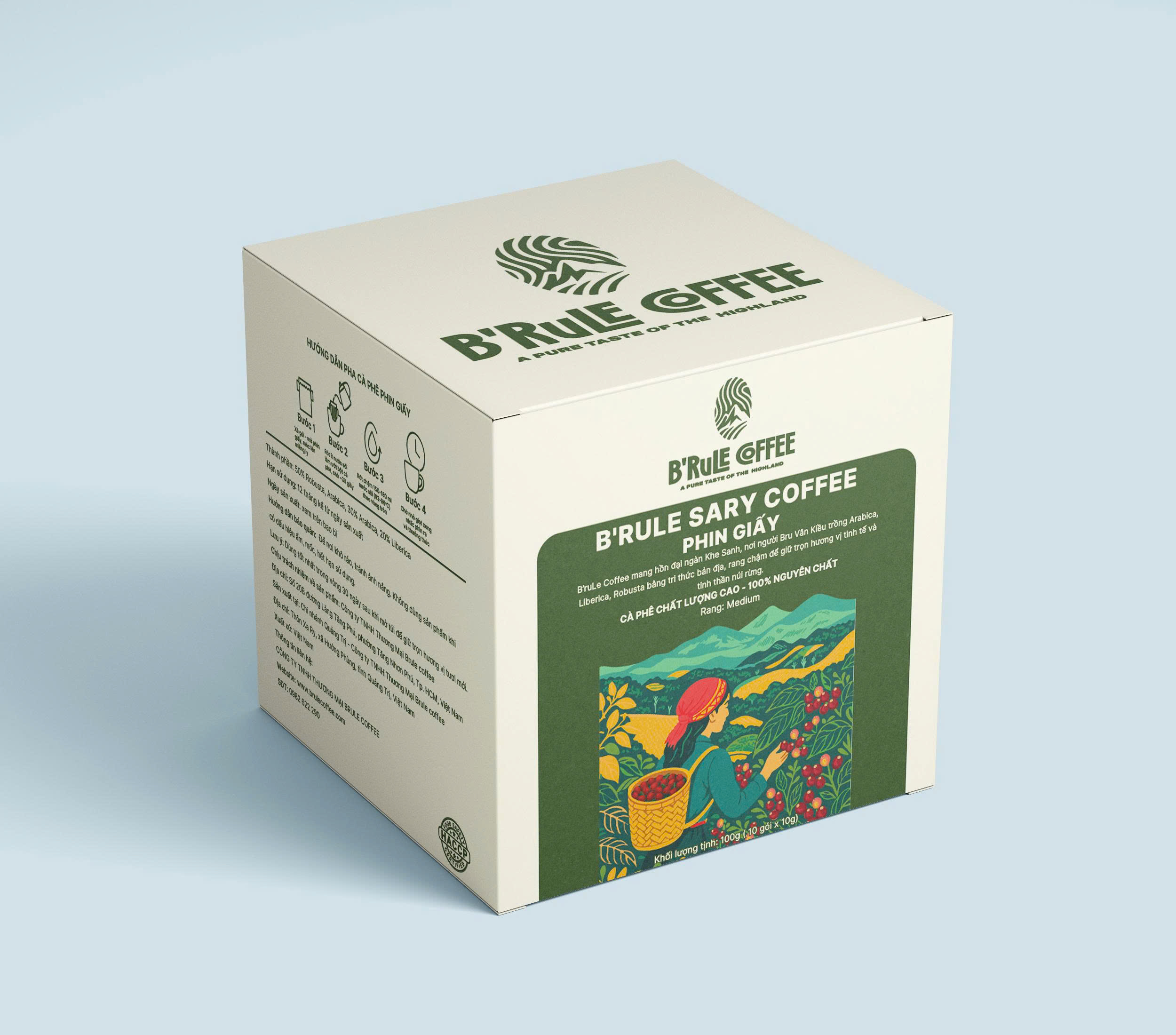 Cà phê SARY phin giấy - SARY Coffee drip bag