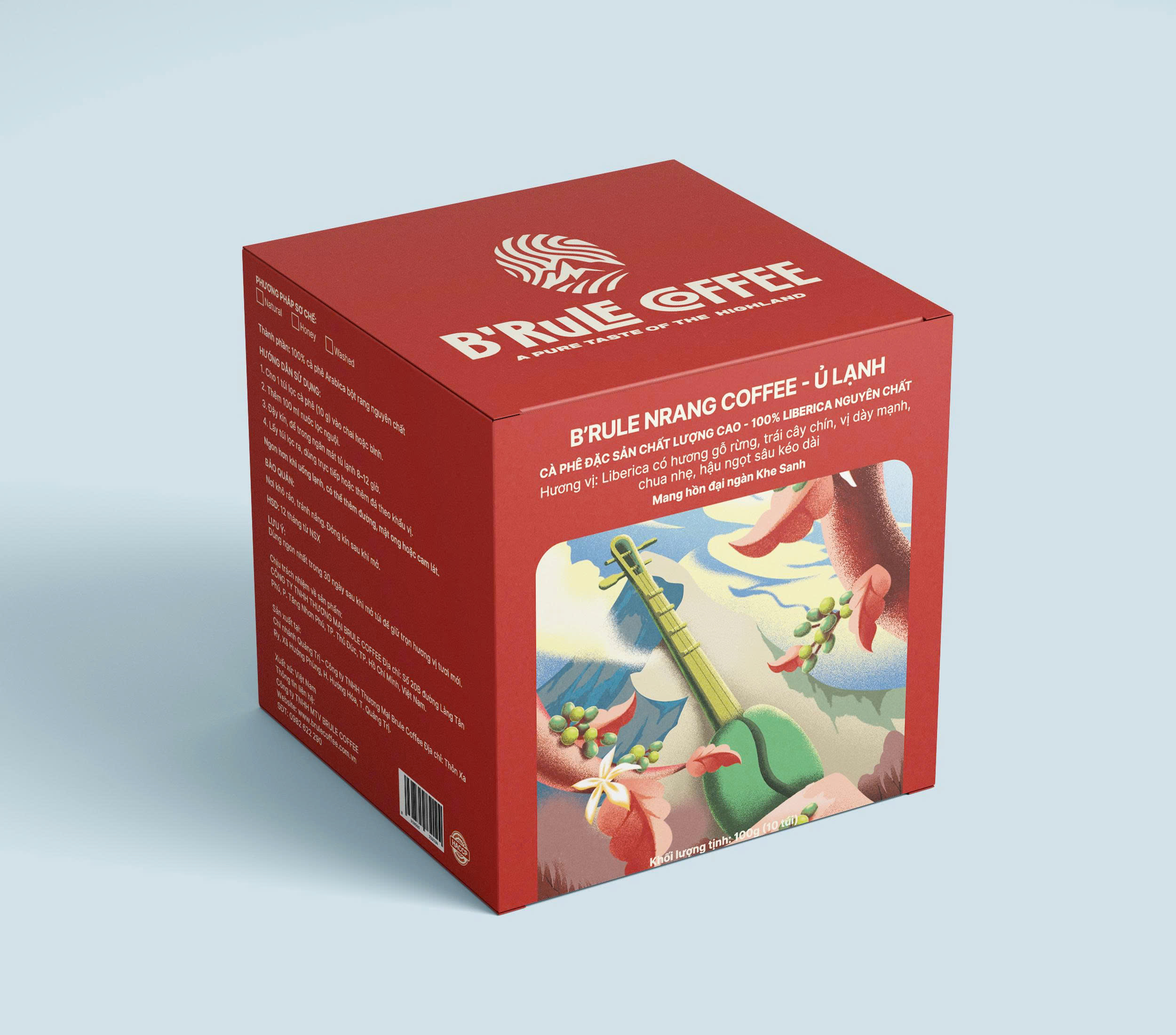 Cà phê Ủ lạnh B'RULE NRANG - Cold brew B'RULE Coffee