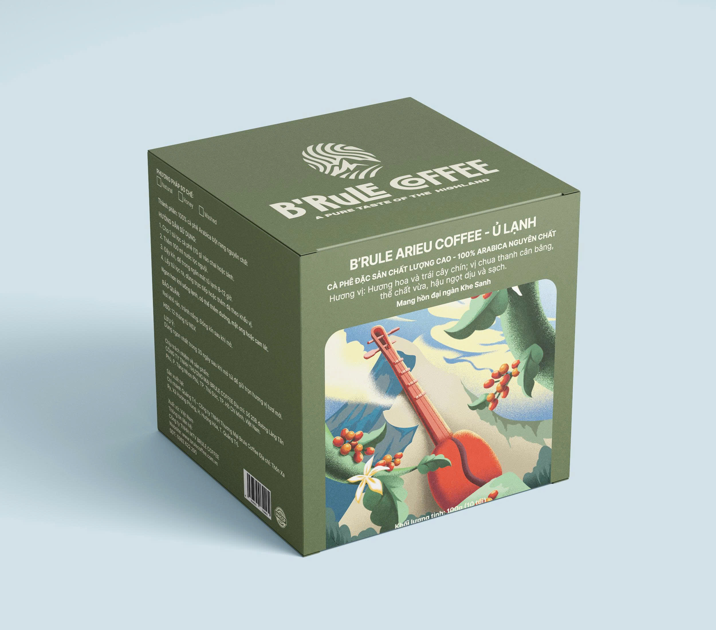 Cà phê Ủ lạnh B'RULE ARIEU - Cold brew B'RULE Coffee