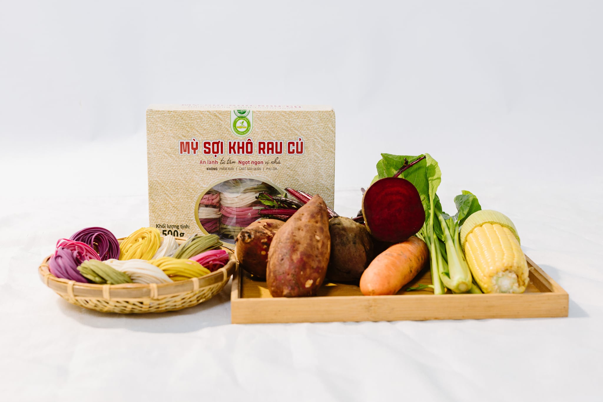 MỲ SỢI KHÔ RAU CỦ - TRẦN LAN